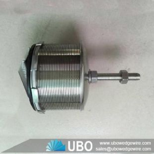 Wedge v wire filter nozzle screen strainer