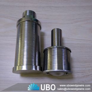 Pressure Wedge Wire Water Filter Nozzle Strainer for Liquid Filtration