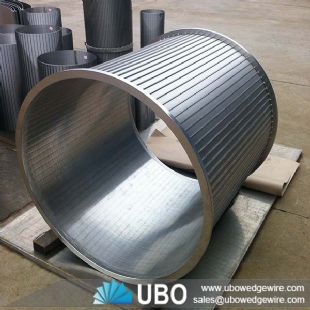 Wedge Wire Industry Wedge Wrapped Wire Screen Filter Cylinders