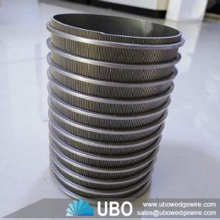 Wedge Wire wedge wire slotted screen tube strainer