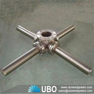 stainless steel wedge wire hub lateral for  Water Applications