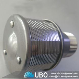 Wedge wire screen nozzle filter strainer for industry filtration system