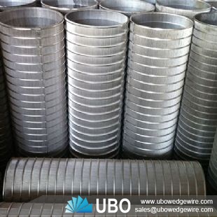 stainless wire wedge v wire screen for Industrial
