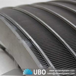 stainless wire wedge v wire screen for Industrial