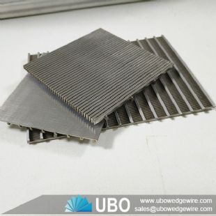 Flat wedge Wedge Wire Wedge Wire type screen plate for liquid &solid separation