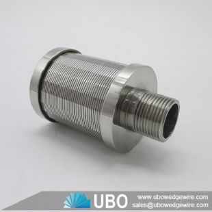 High Pressure Wedge V Shape Wire Sand Filter Nozzles Strainer