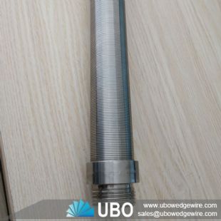 Stainless Steel Wedge Wire Water Filter Screen Tube for Water Well