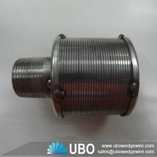 SS wedge wire liquid filter nozzle for water