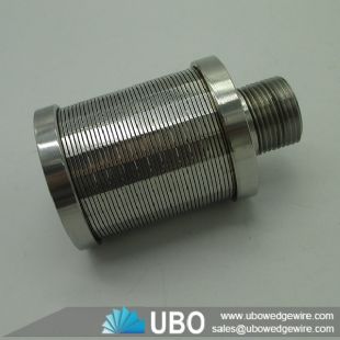 Wedge Wire Wedge Wire Screen Nozzle Strainer for Activated Carbon Filtration