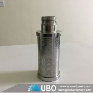 ss wedge wire screen sand filter nozzle