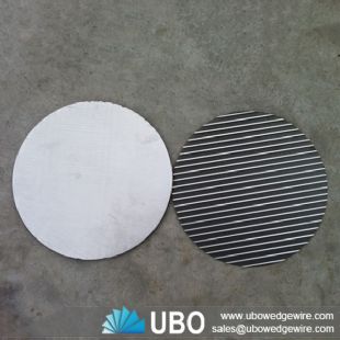 Stainless steel wedge wire round type lauter tun sieve screen panel