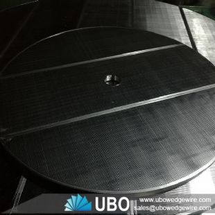 Stainless steel wedge wire round type lauter tun sieve screen panel