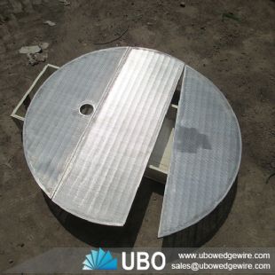 High quality wedge Wedge Wire circle lauter tun screen plate filter