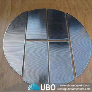 High quality wire mesh Wedge Wire circle lauter tun screen plate filter