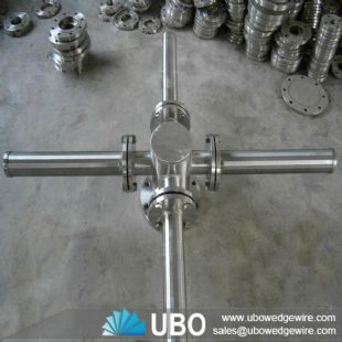 SS wedge wire lateral distributor assembiles for water treatment