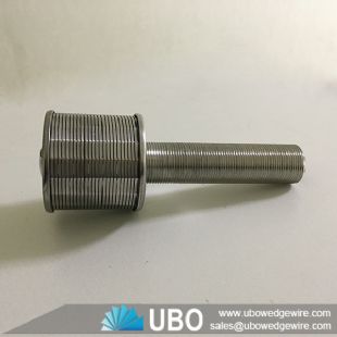 Industry wedge wire screen water filter nozzle for softener system