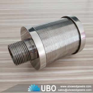 Customized SS nozzle screen filters wedge wire structure