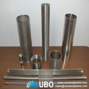 Johnson wedge wire screen tube for water well