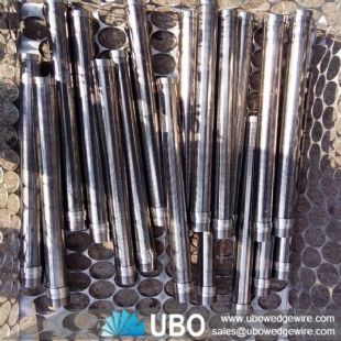 Wedge Wire screen pipe stainless steel slot filter element