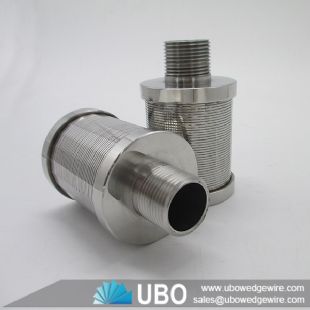 Wedge Wire screen filter nozzle strainer for sugar mill