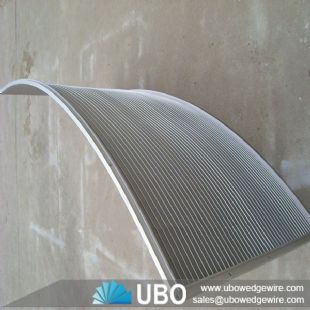 Wedge Wire Curved Sieve Bend Screen Panel for Food Processing