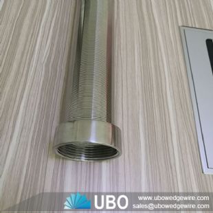Wedge Wire Type FOTI Water Filter Screen Tube for Separation