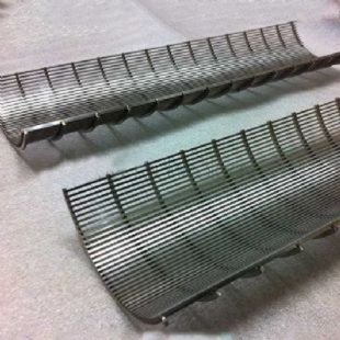 Stainless steel 304 grade Wedge Wire sieve bend screen for food processing