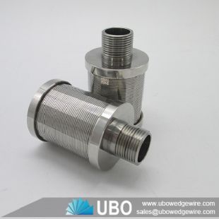 Stainless Steel wedged wire screen nozzle strainer