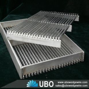 SS 304 Flat wedge wire Wedge Wire screen panel