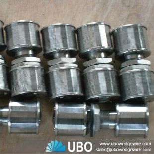 SS 316 Wedge wire Wedge Wire filter nozzle strainer