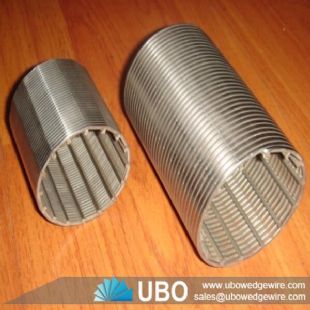 Stainless steel wedge wire welded filter tube