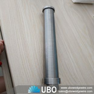 Stainless steel wedge wire welded filter tube