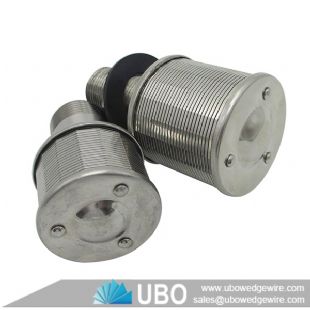 stainless steel Wedge v wire screen nozzle filter manufacturer