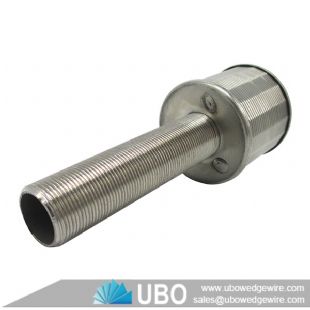 stainless steel Wedge v wire screen nozzle filter manufacturer