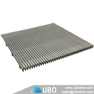 Flat wedge wire sieve screen plate supplier