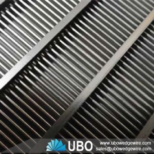 stainless steel wedge wire sieve bend screens for food processing