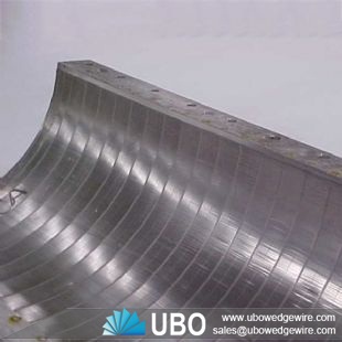 Stainless steel 304 Wastewater Treatment Wedge Wire Sieve bend