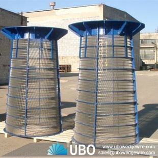 V Wire Screen Rotary Drum Cylinder