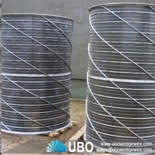 SS Wedge Wire Screen Drum Basket of Pressure Screen