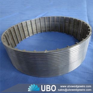 stainless steel wire wrap well screen slotted pipe