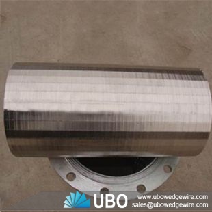 1 mm Slot Wedge Wire Water Well Screen Filter Pipe