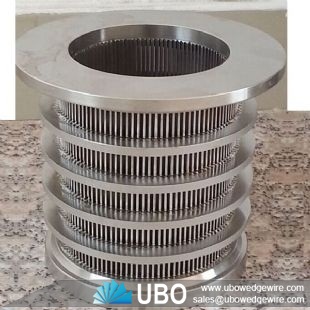 Welded Wedge Wire Slot Water Well Screen Pipe