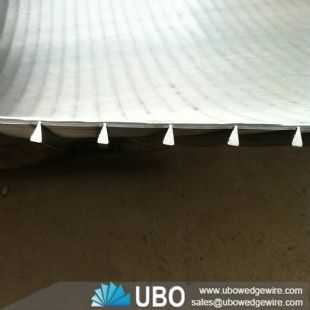 stainless steel wedge wire sieve bend seam