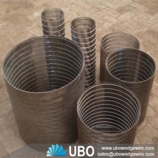 Welded V Wire Wedge Wire Screen Tubes