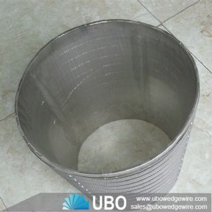 good quality stainless steel welded wedge wire screen mesh filter pipe