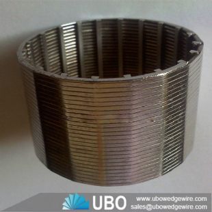 316L wedge wire cylindrical screen Wedge Wire screen pipes for water well