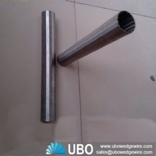 Wedge Wire Pipe V Wire Wrap Screen Tube