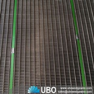 Wedge Wire Cross Flow Sieve Bend Screen