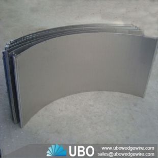 Stainless Steel 304 Wastewater Treatment Wedge Wire Screen Sieve Bend Screen