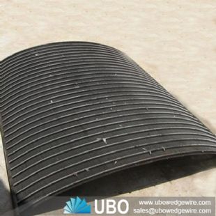 Stainless Steel 304 Wastewater Treatment Wedge Wire Screen Sieve Bend Screen